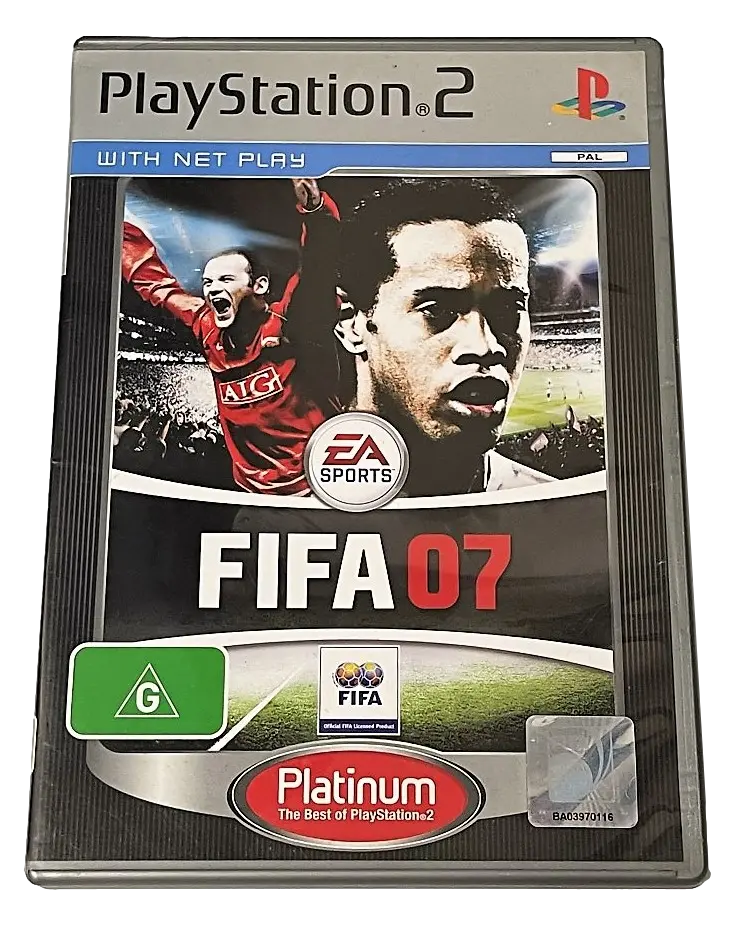 Fifa 07 Ps2 (Platinum) Pal *Complete* (Preowned) 1