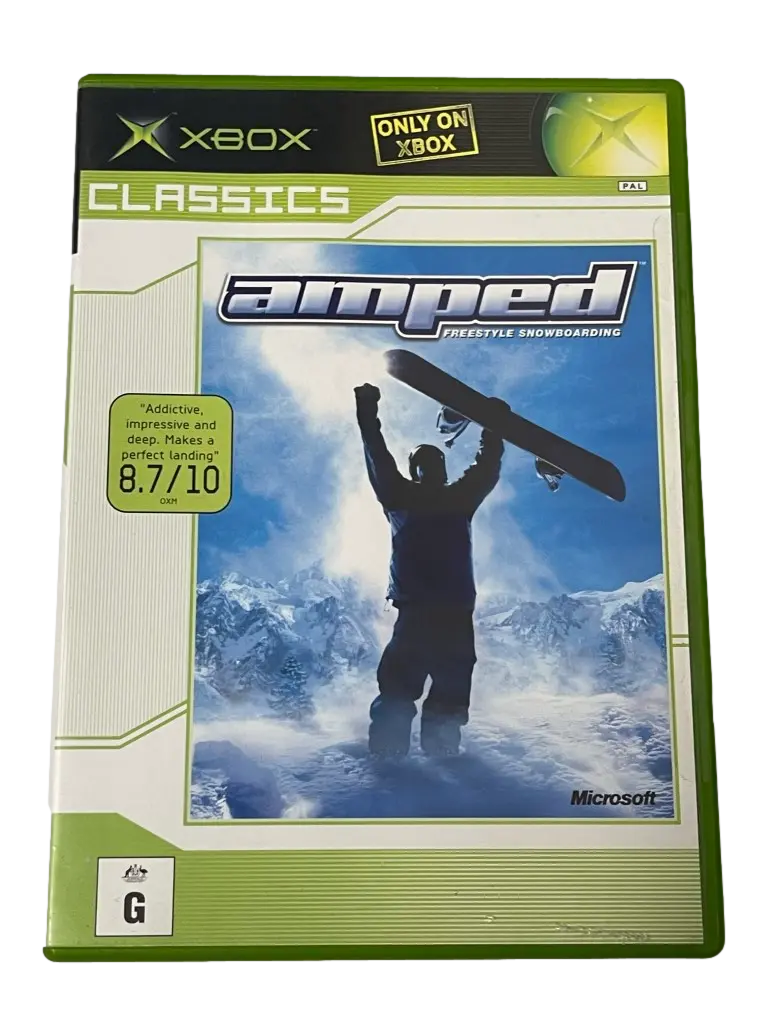 Amped Xbox Pal (Classics) *Complete* (Preowned) 1