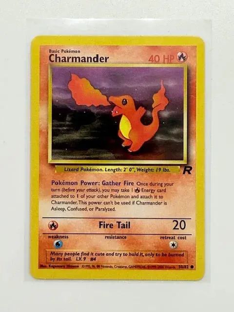Charmander - Team Rocket #50 1