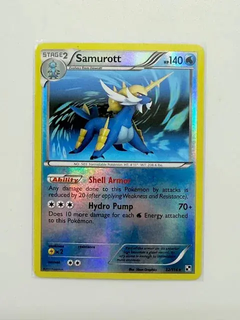 Samurott - Reverse Holo #032 1