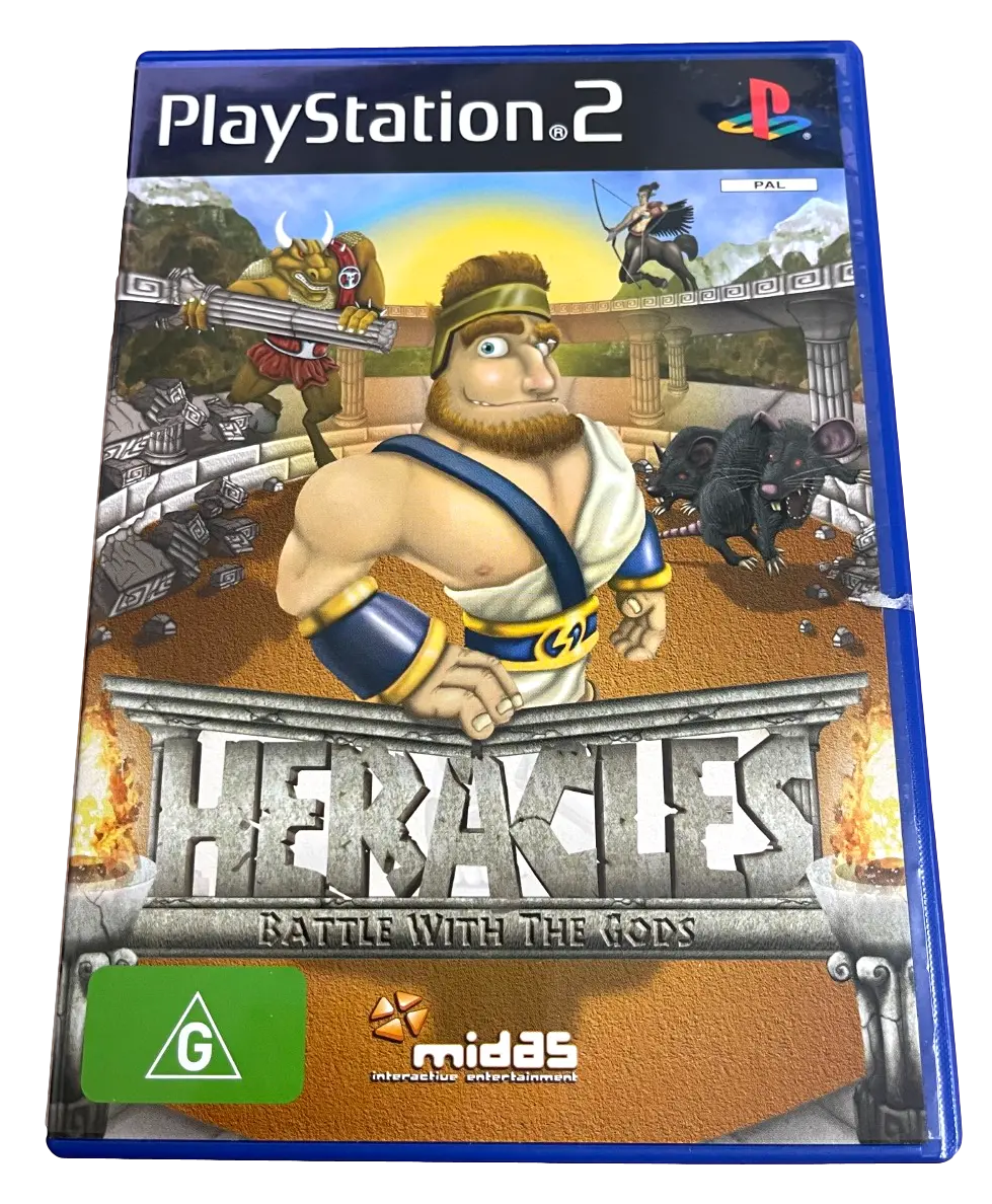 Heracles Battle With The Gods Ps2 Pal *No Manual* (Preowned) 1