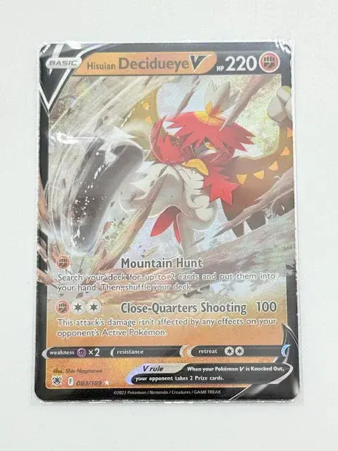 Hisuian Decidueye V #083 1
