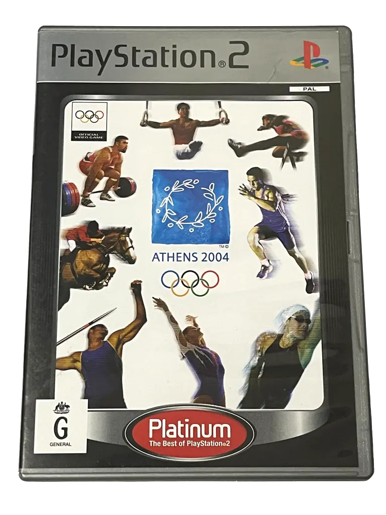 Athens 2004 Ps2 Pal (Platinum) *Complete* (Preowned) 1