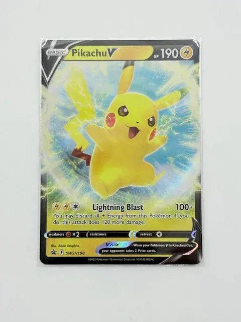 Pikachu V #Swsh198 1