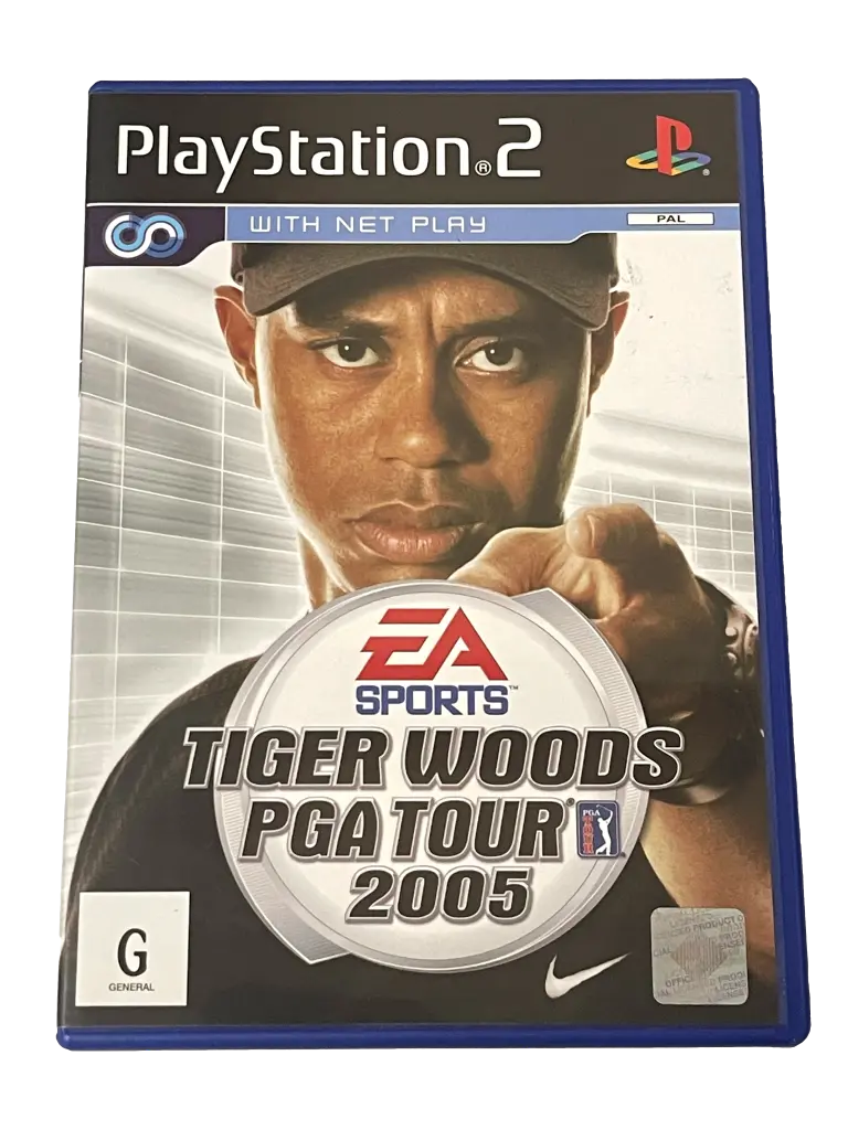 Tiger Woods Pga Tour 2005 Ps2 Pal *Complete* (Preowned) 1