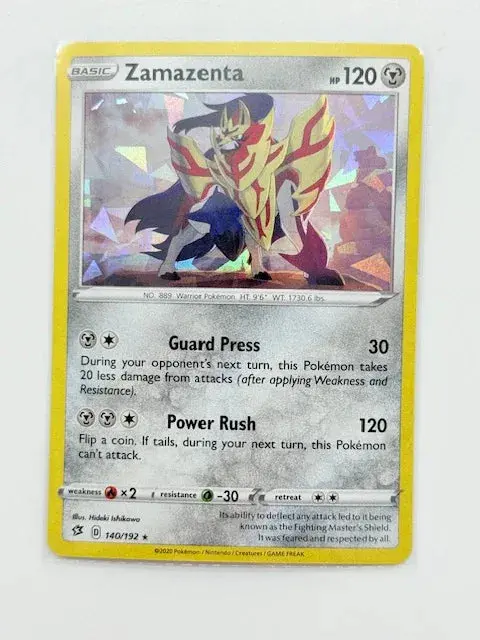 Zamazenta - Cracked Ice #140 1
