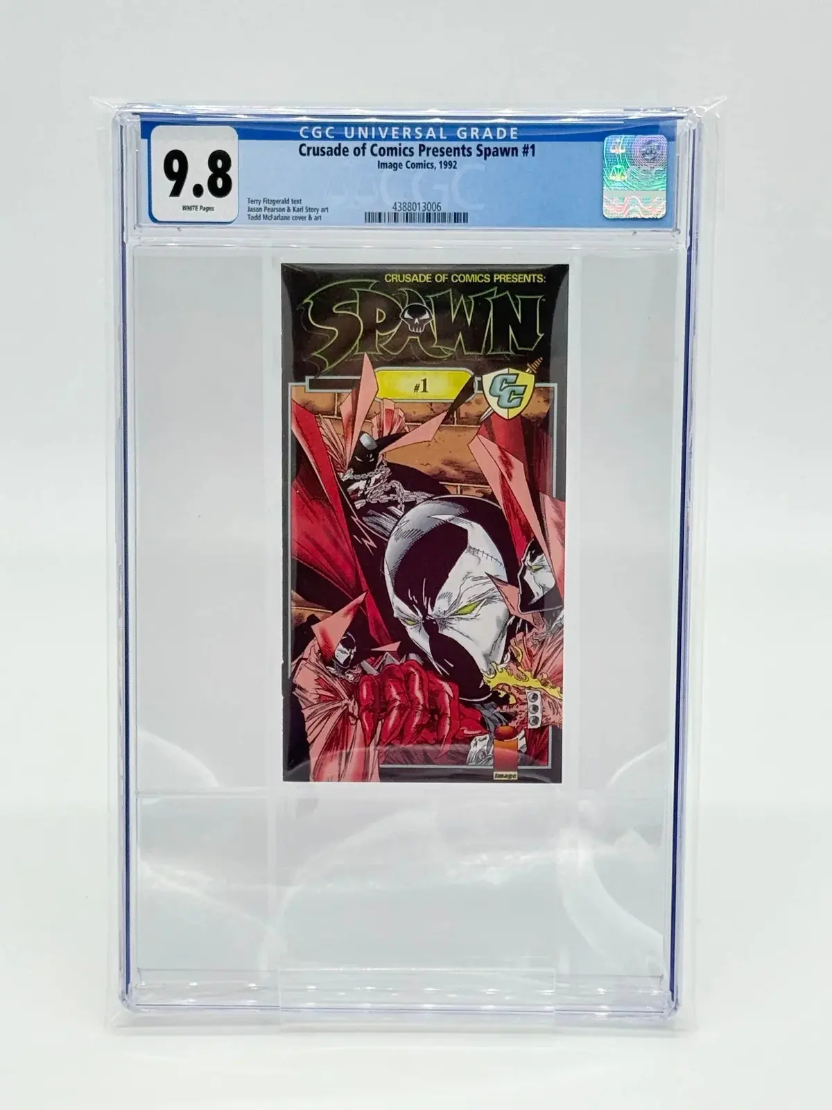 Crusade Of Comics Presents Spawn #1 - Cgc 9.8 1