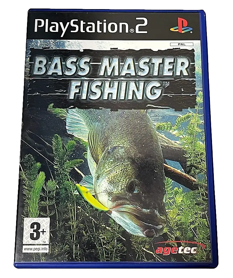 Bass Master Fishing Ps2 Pal *Complete* (Preowned) 1