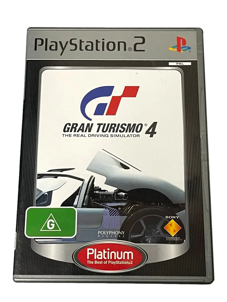 Gran Turismo 4 Ps2 (Platinum) Pal *Complete* (Pre-Owned) 1
