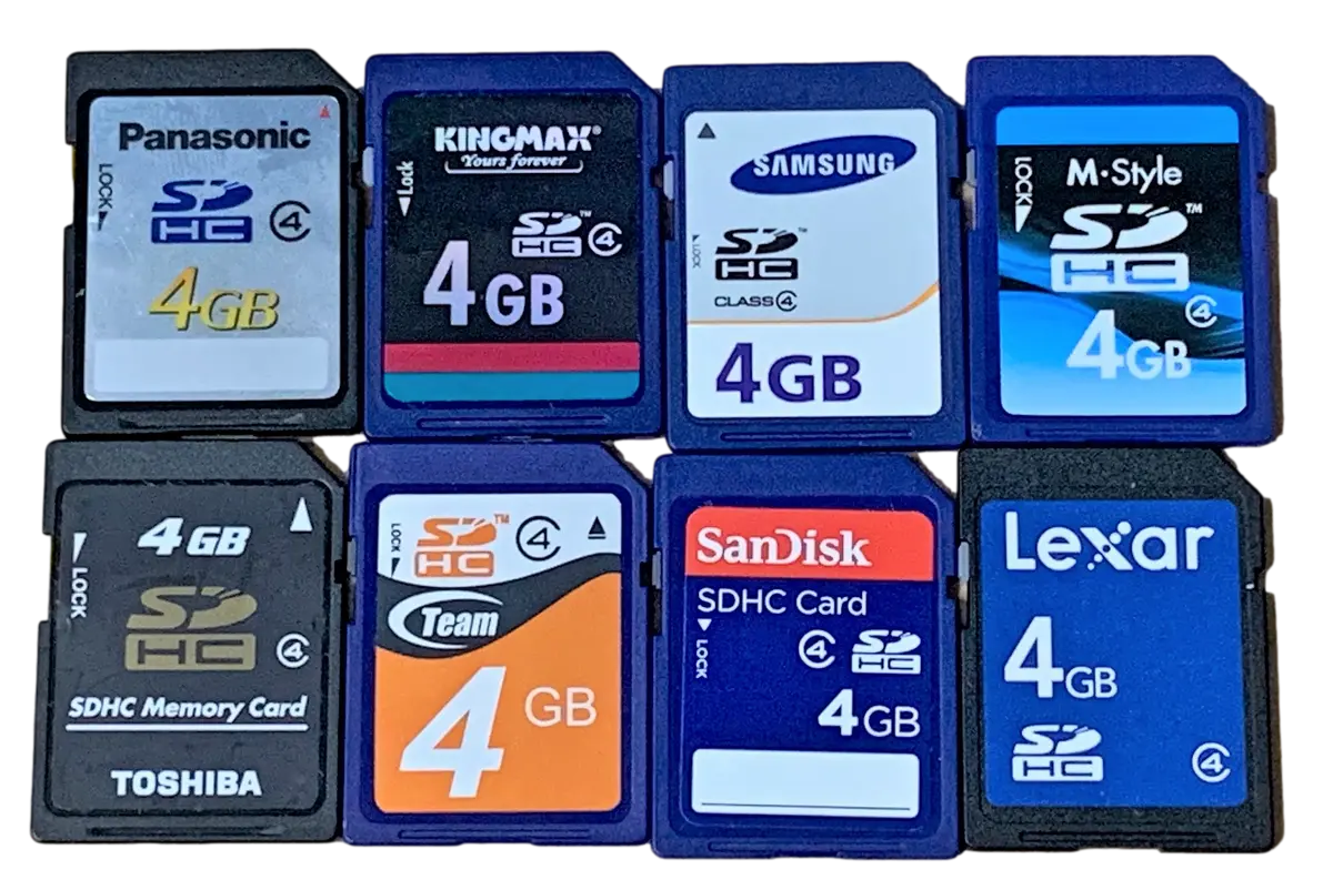 Random 4Gb Sdhc Secure Digital Memory Card Sd Nintendo 3Ds Class 4 (Preowned) 1