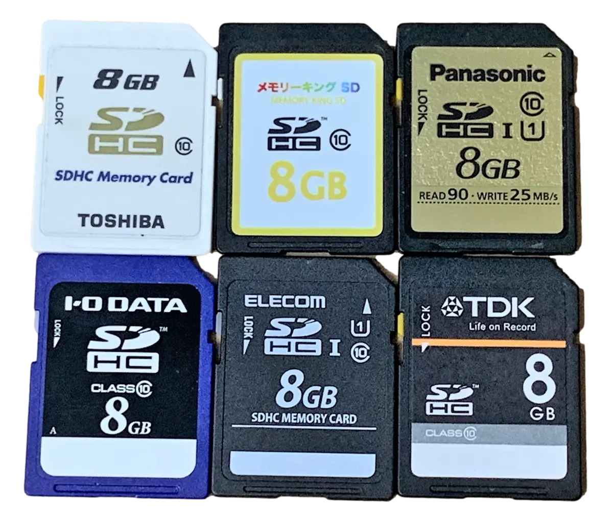 Random 8Gb Sdhc Secure Digital Memory Card Sd Nintendo 3Ds Class 10 (Preowned) 1
