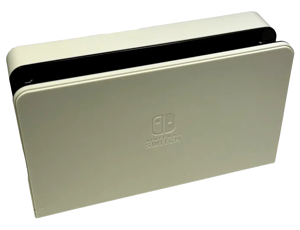 White Nintendo Switch Dock Only. (No Cords) 1