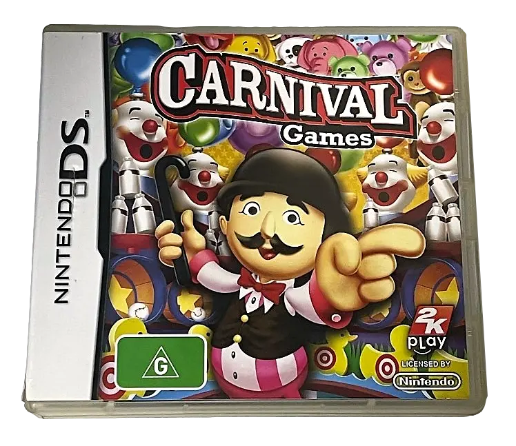 Carnival Games Ds 2Ds 3Ds Game *Complete* (Pre-Owned) 1
