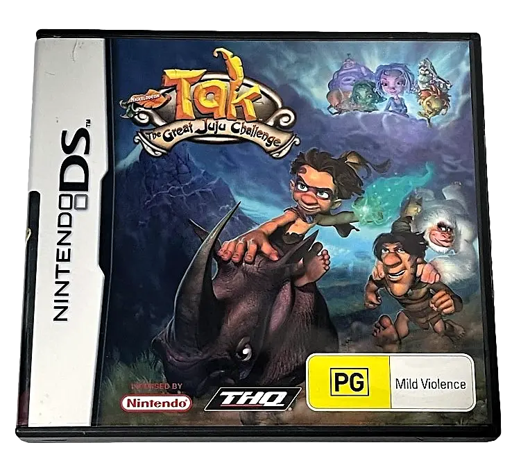 Tak The Great Juju Challenge Nintendo Ds 2Ds 3Ds Game *Complete* (Pre-Owned) 1