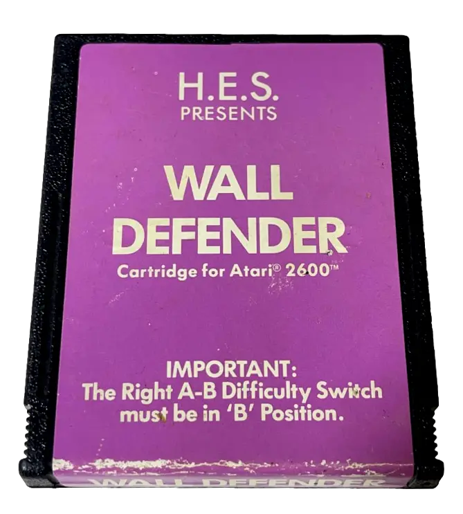 Wall Defender Atari 2600 *Cartridge Only* H.E.S. #1 (Preowned) 1