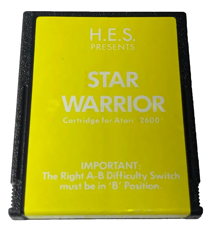 Star Warrior Atari 2600 *Cartridge Only* H.E.S. (Preowned) 1