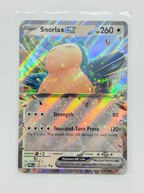 Snorlax Ex #076 1
