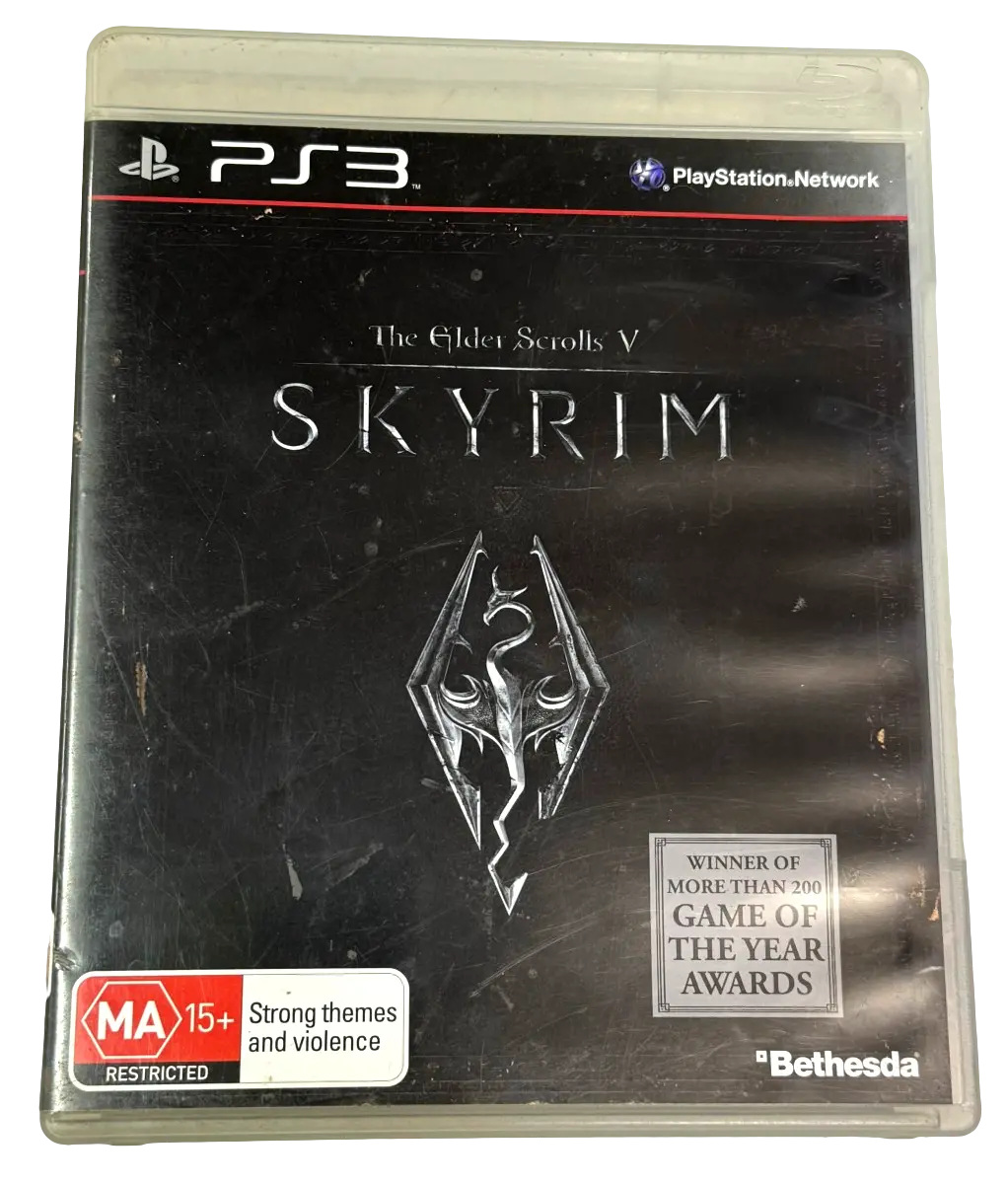 The Elder Scrolls V Skyrim Ps3 *No Map Or Manual* (Pre-Owned) 1