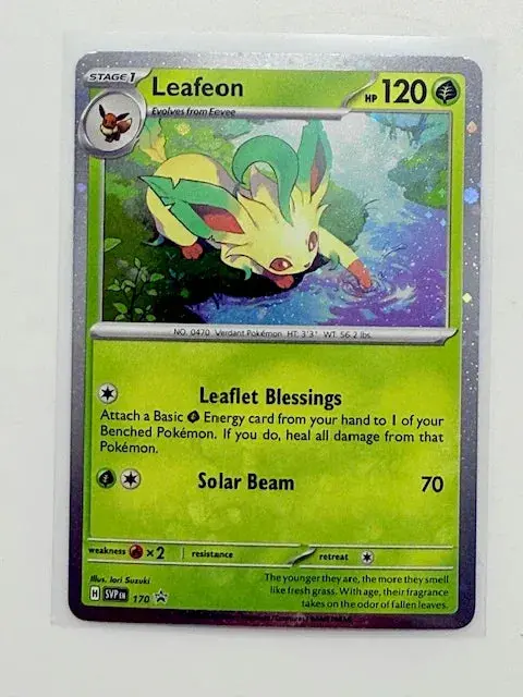 Leafeon - Cosmos Holo #170 1