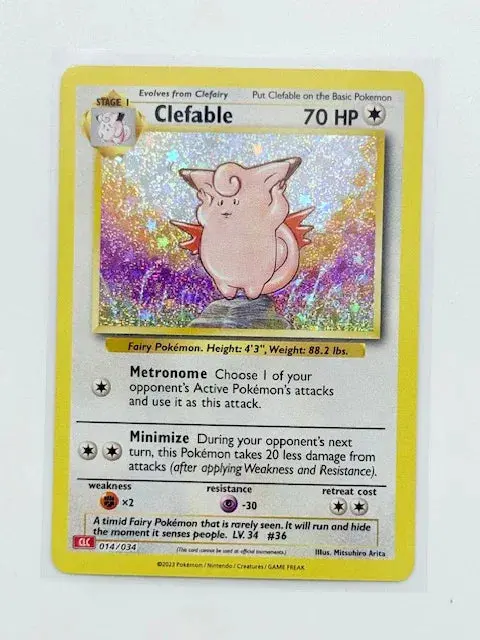 Clefable. - Holo #014 1
