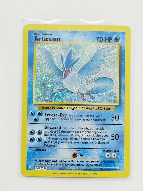 Articuno. -Holo #009 1