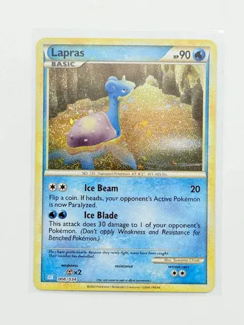 Lapras. - Holo #008 1