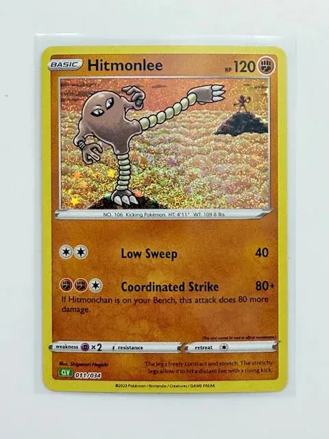 Hitmonlee - Holo #011 1