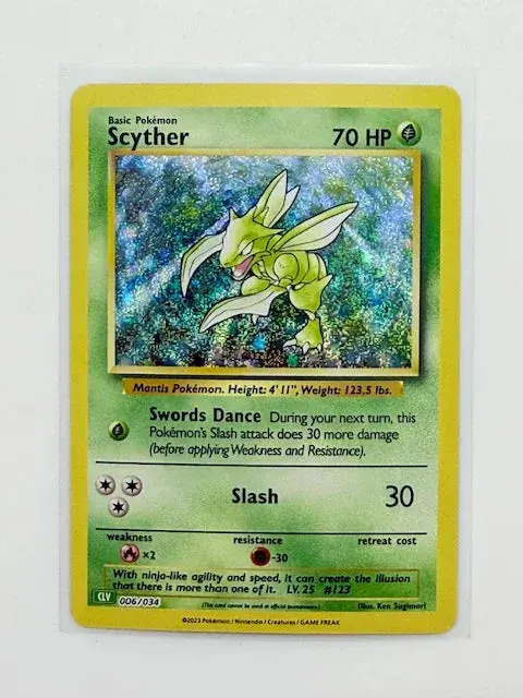 Scyther - Holo #006 1