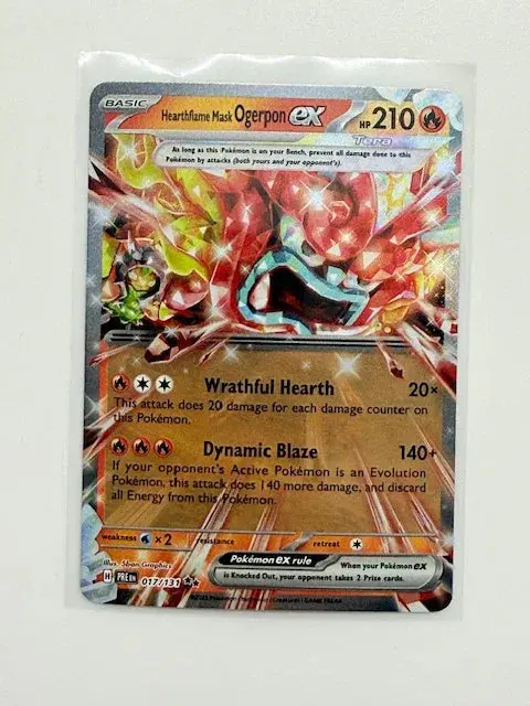 Heartflame Mask Ogerpon Ex. #017 1