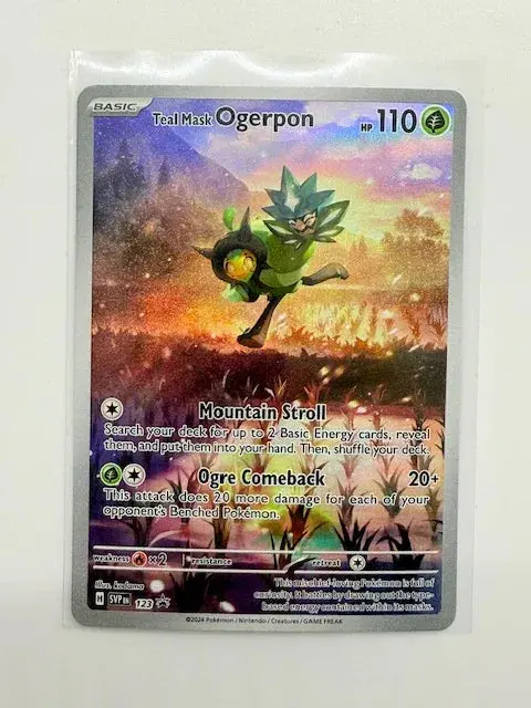 Teal Mask Ogerpon. #123 Promo 1