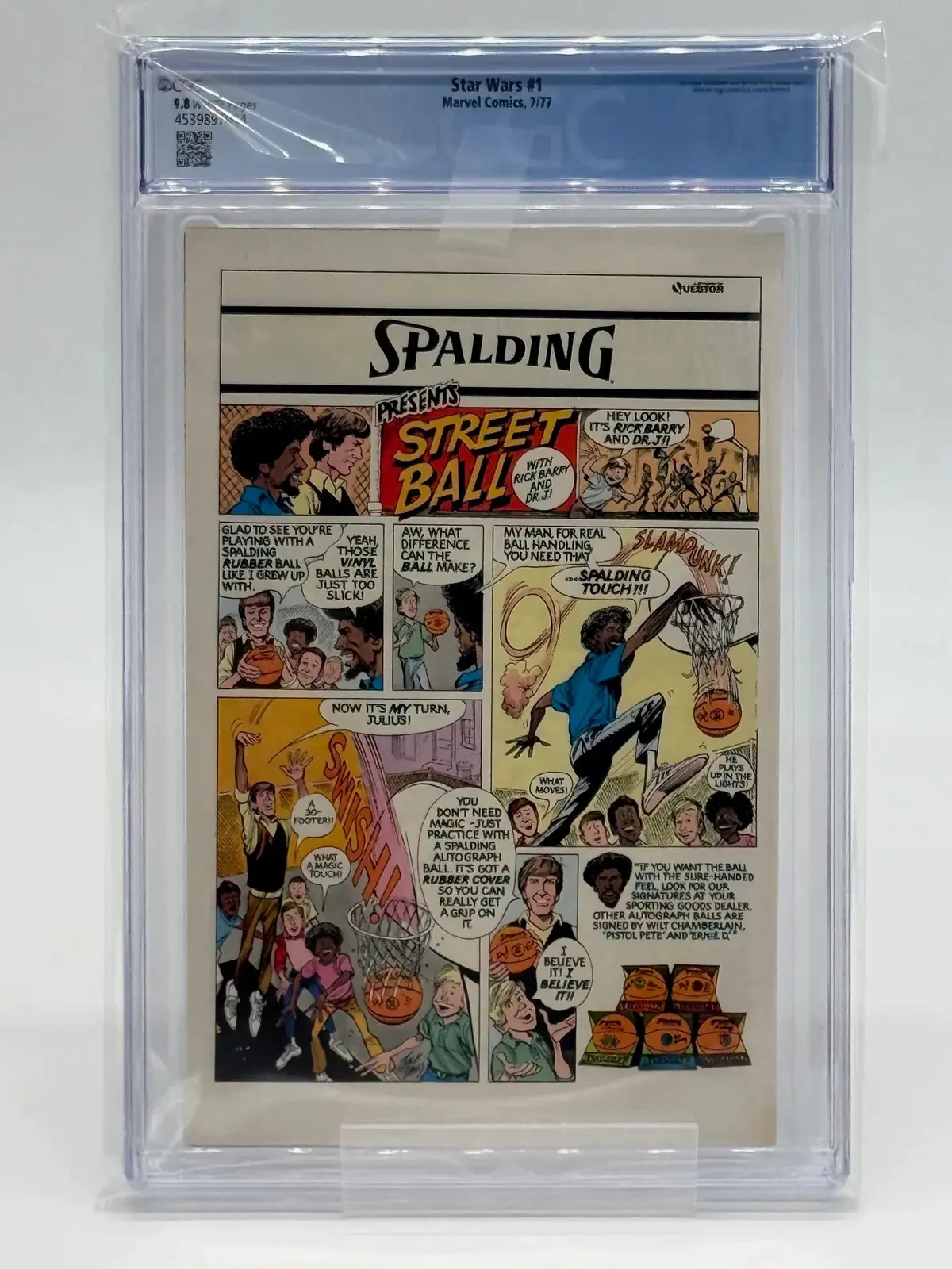 Star Wars #1 Newsstand (1977) Cgc 9.8 2