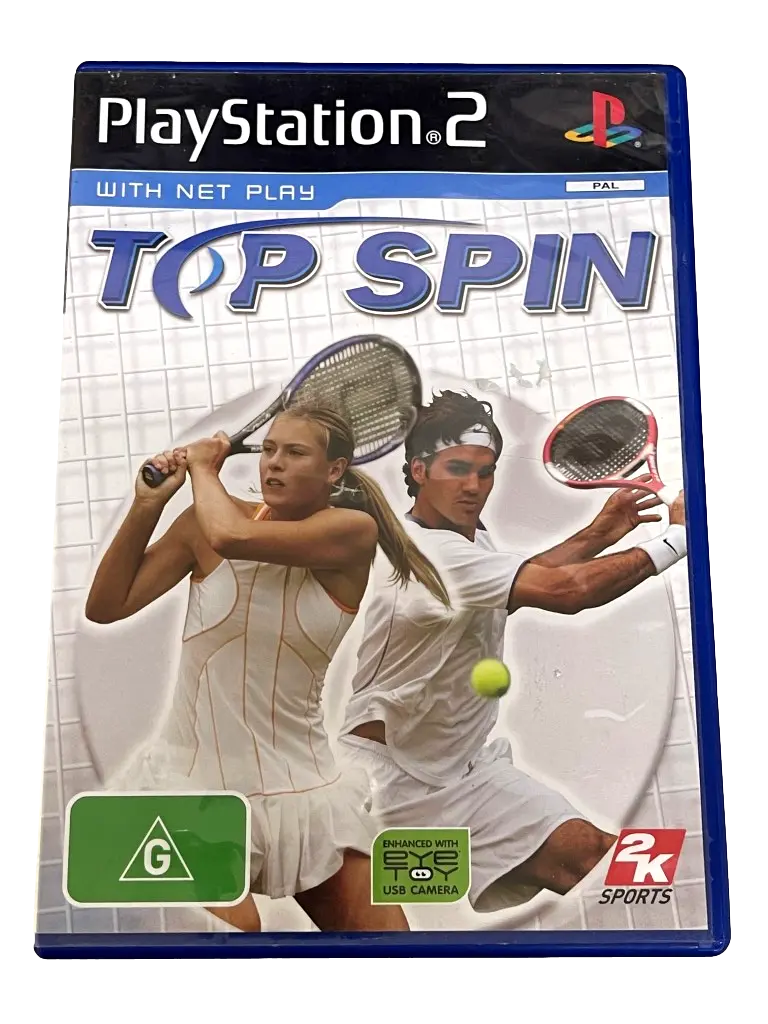 Top Spin Ps2 Pal *Complete* (Pre-Owned) 1