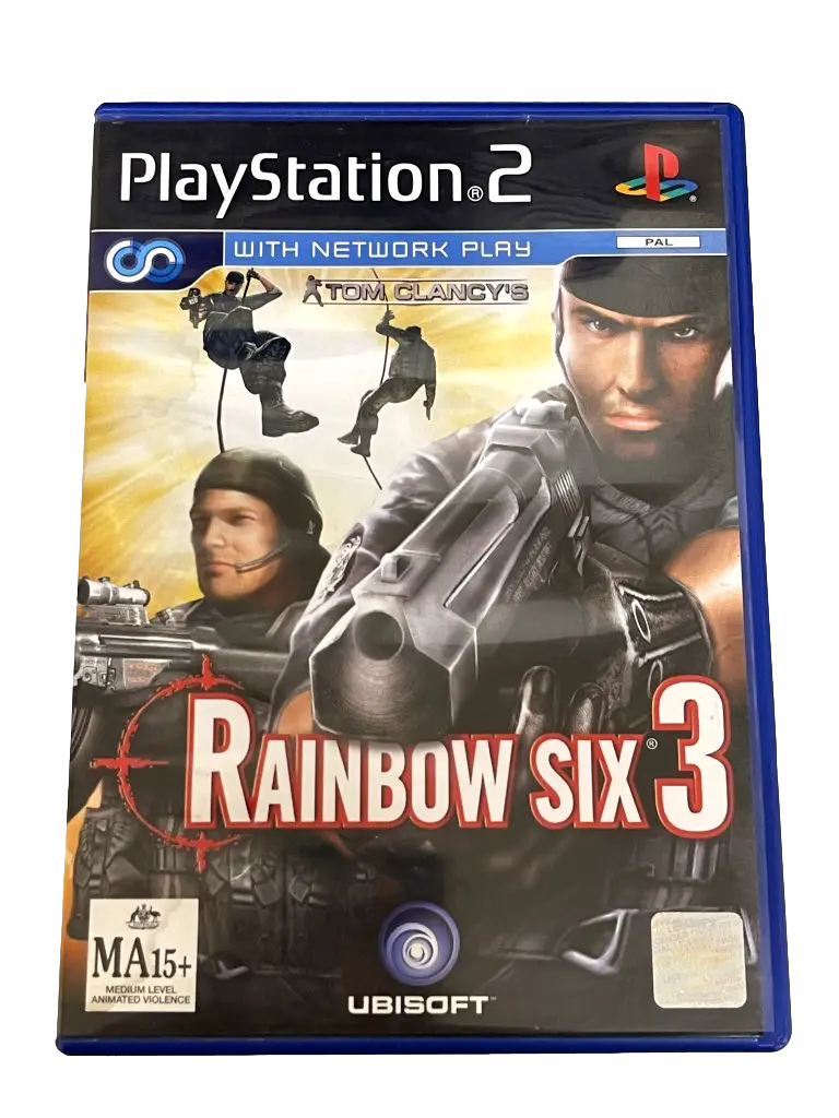 Tom Clancy's Rainbow Six 3 Ps2 Pal *Complete* (Pre-Owned) 1