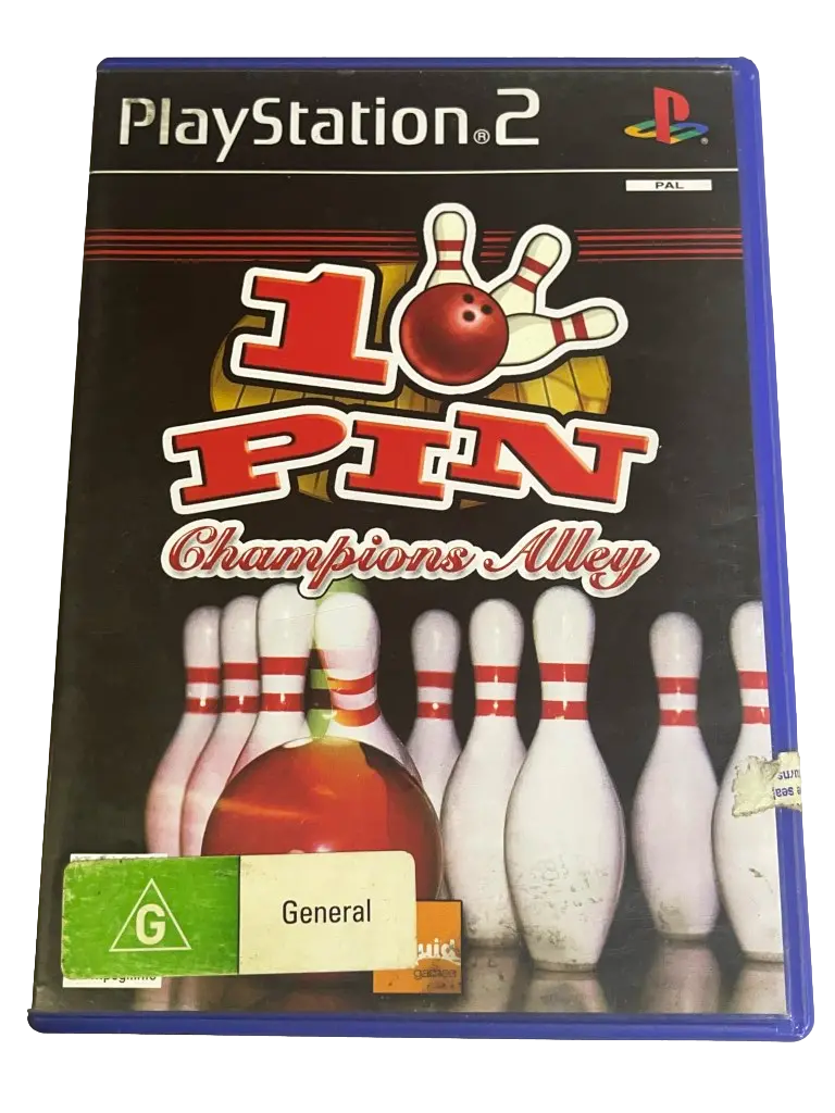 10 Pin Championship Alley Ps2 Pal *Complete* (Pre-Owned) 1