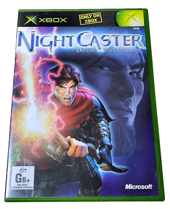 Night Caster Defeat The Darkness Xbox Original Pal *Complete* (Pre-Owned) 1
