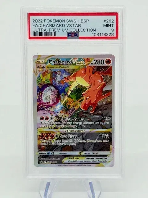 Psa 9 - Charizard Vstar #262 1