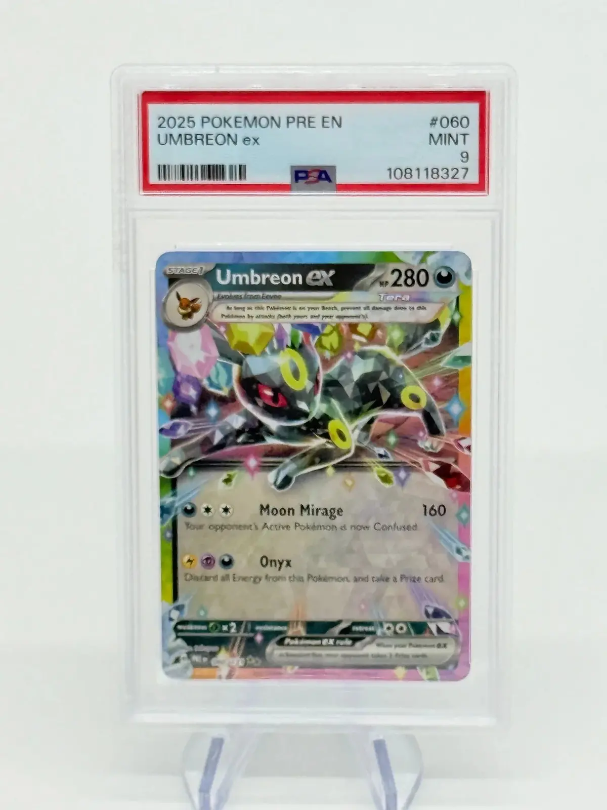 Psa 9 - Umbreon Ex #060 1