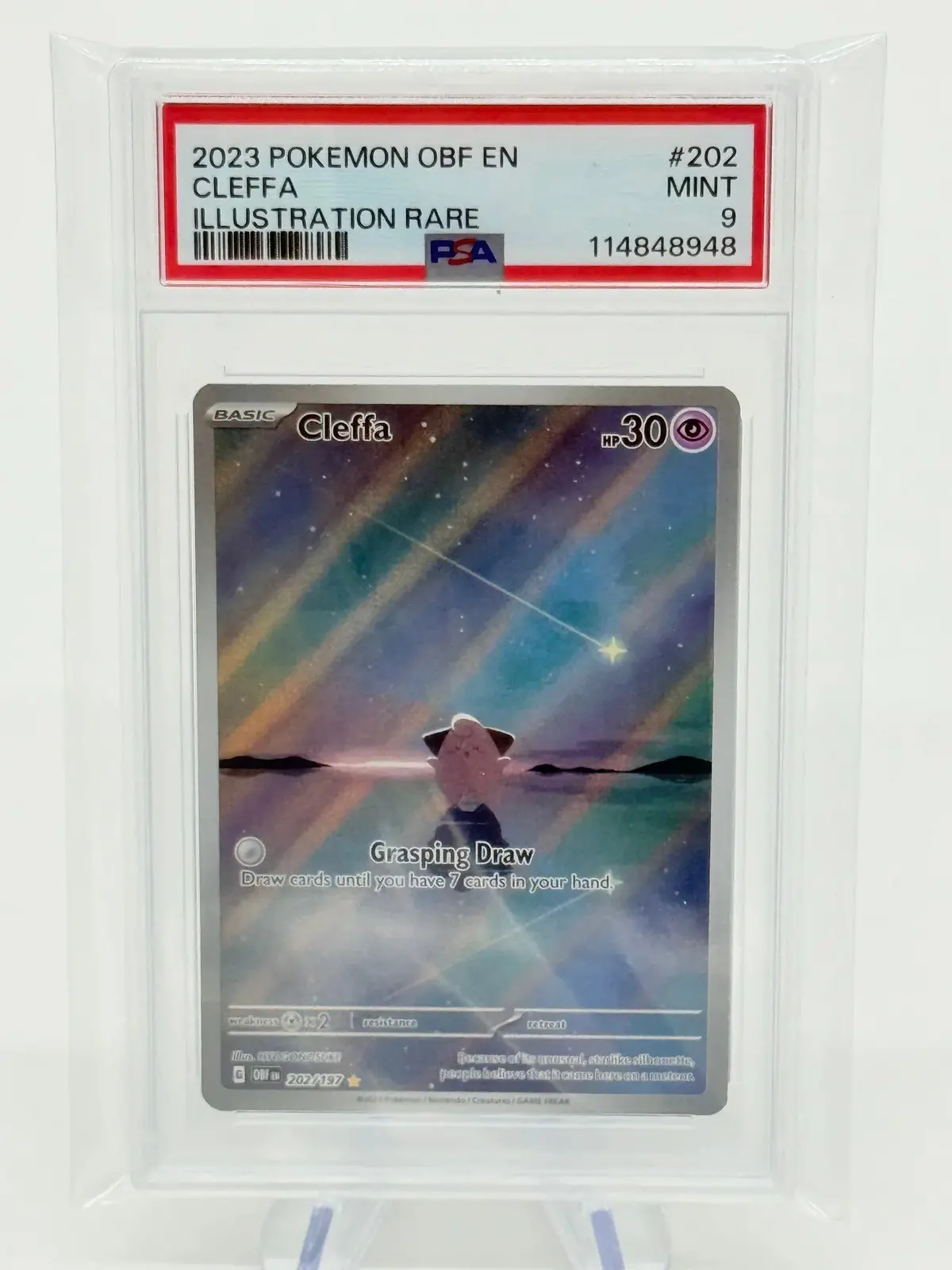 Psa 9 - Cleffa #202 1