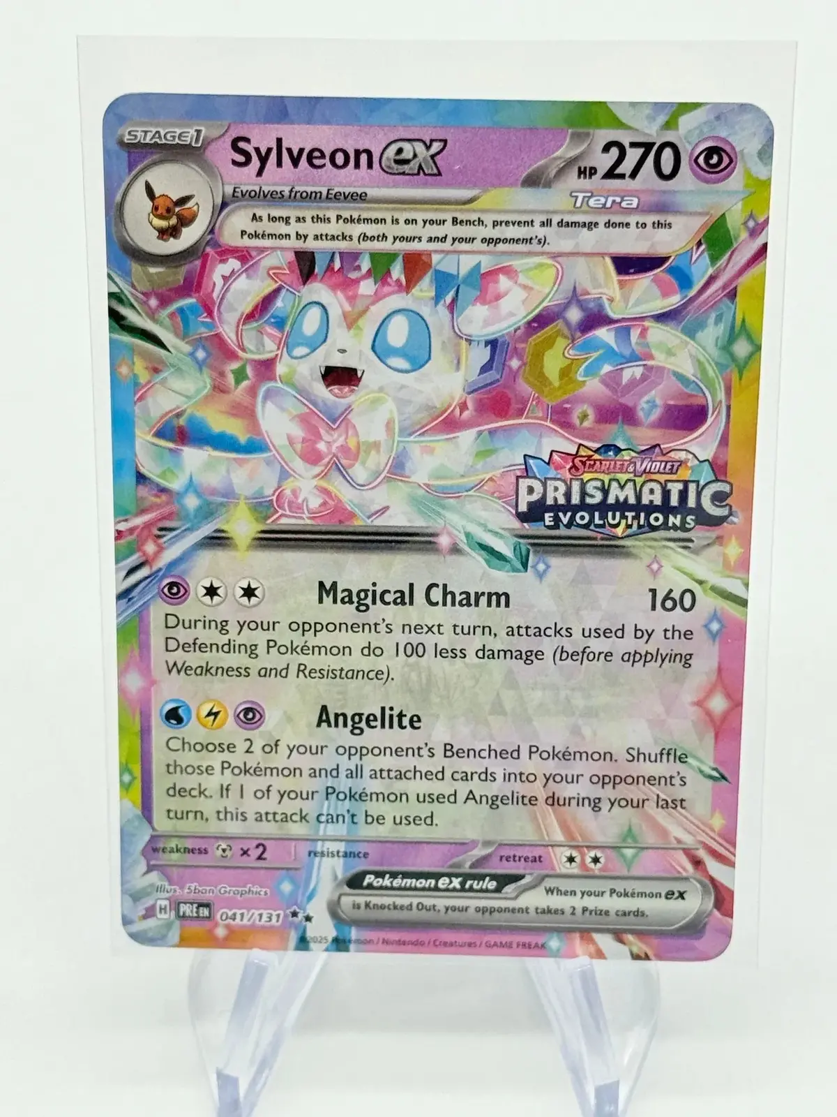 Sylveon Ex #041 (Stamped) 1
