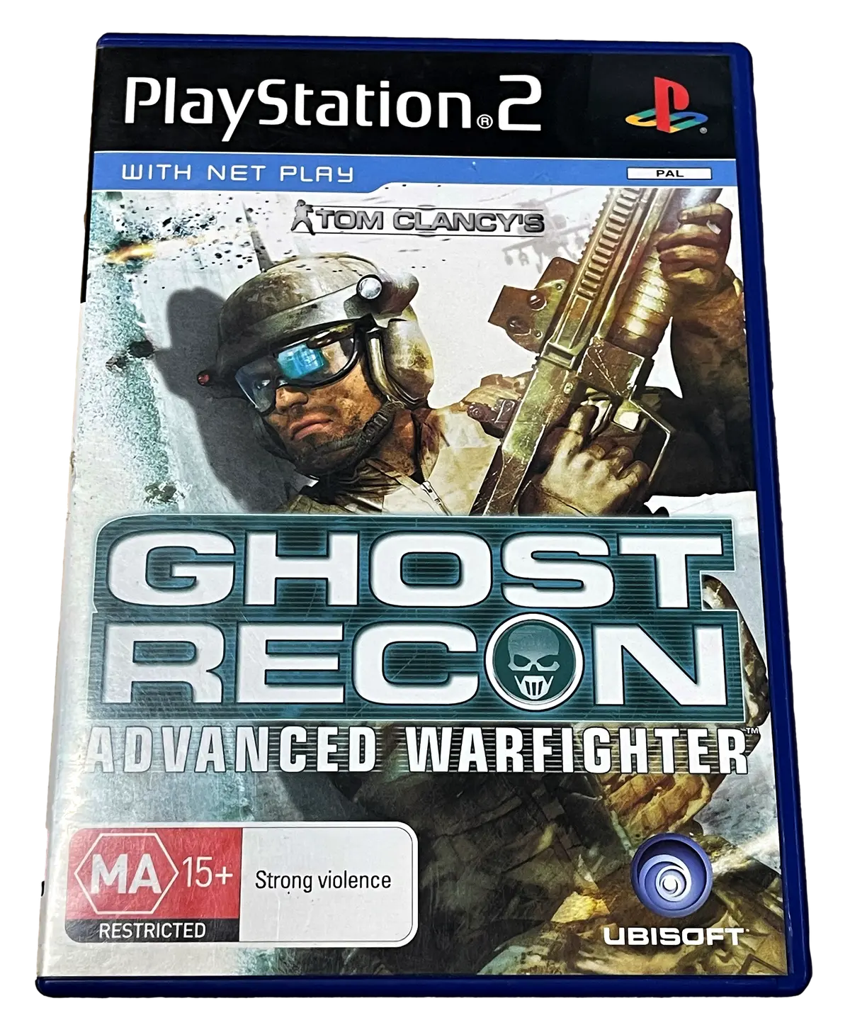 Tom Clancy's Ghost Recon Advanced Warfighter Ps2 Pal *No Manual* (Pre-Owned) 1
