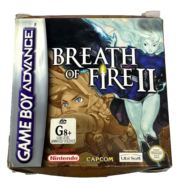 Breath Of Fire Ii Nintendo Gameboy Advance Gba *Complete* Boxed (Preowned) 1