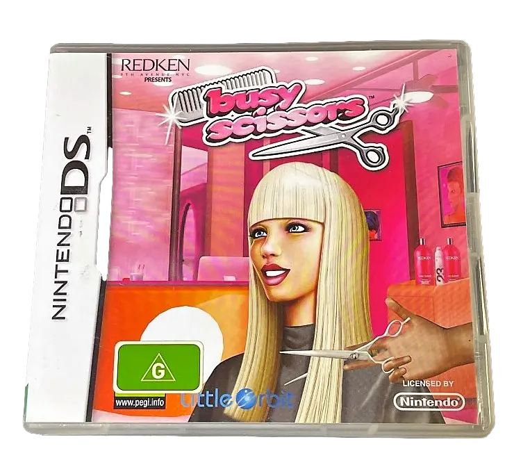 Busy Scissors Ds 2Ds 3Ds Game *Complete* (Pre-Owned) 1