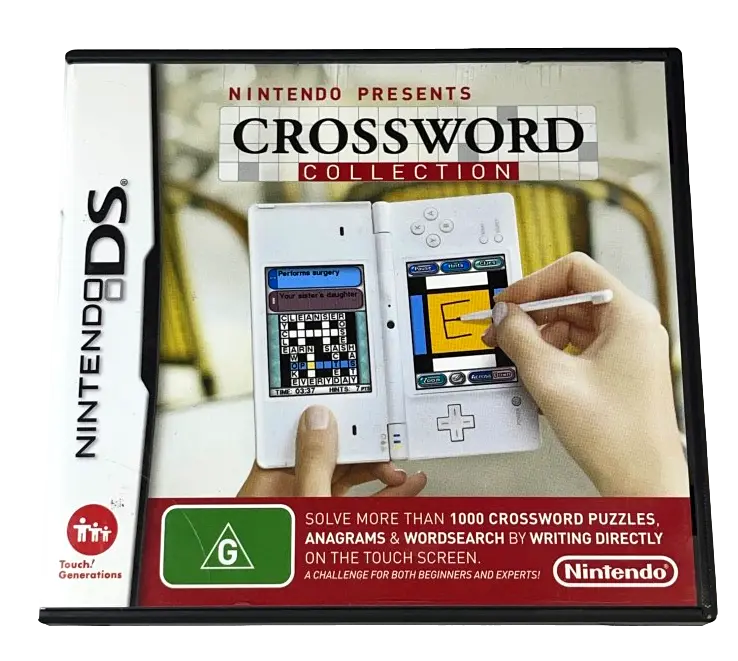 Crossword Collection Nintendo Present: Nintendo Ds 2Ds 3Ds Game *Complete* (Pre-Owned) 1