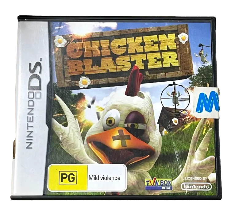 Chicken Blaster Nintendo Ds 2Ds 3Ds Game *Complete* (Pre-Owned) 1