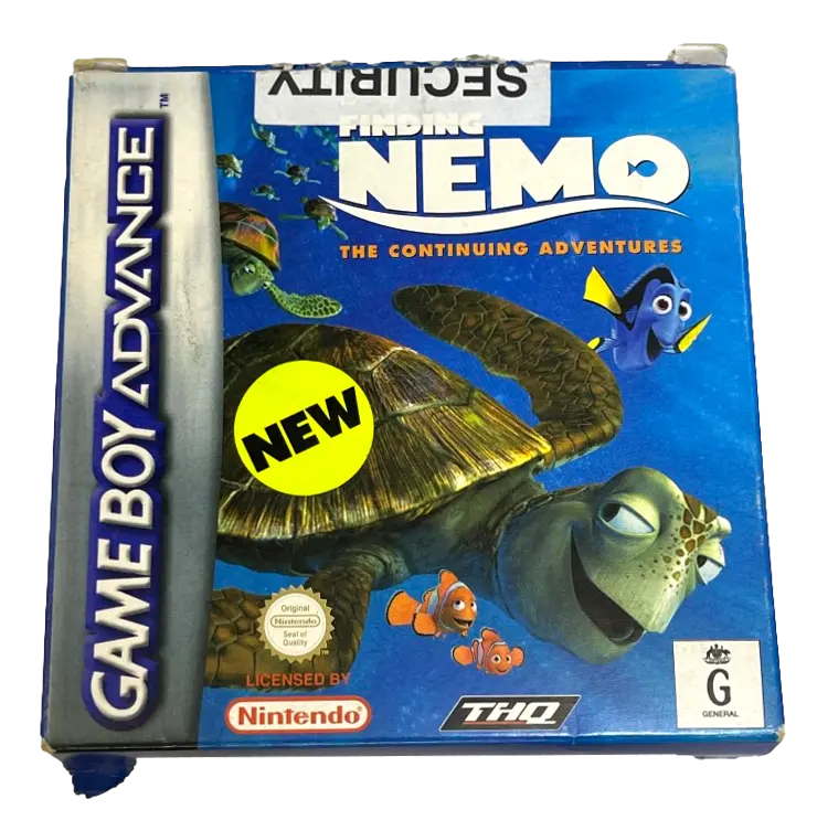 Finding Nemo The Continuing Adventure Nintendo Gameboy Advance Gba Complete* Boxed  (Preowned) 1