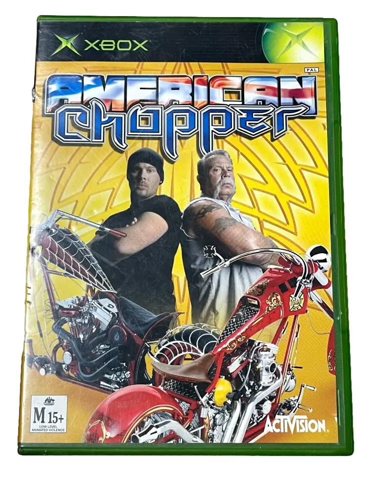 American Chopper Xbox Original Pal *Complete* (Preowned) 1