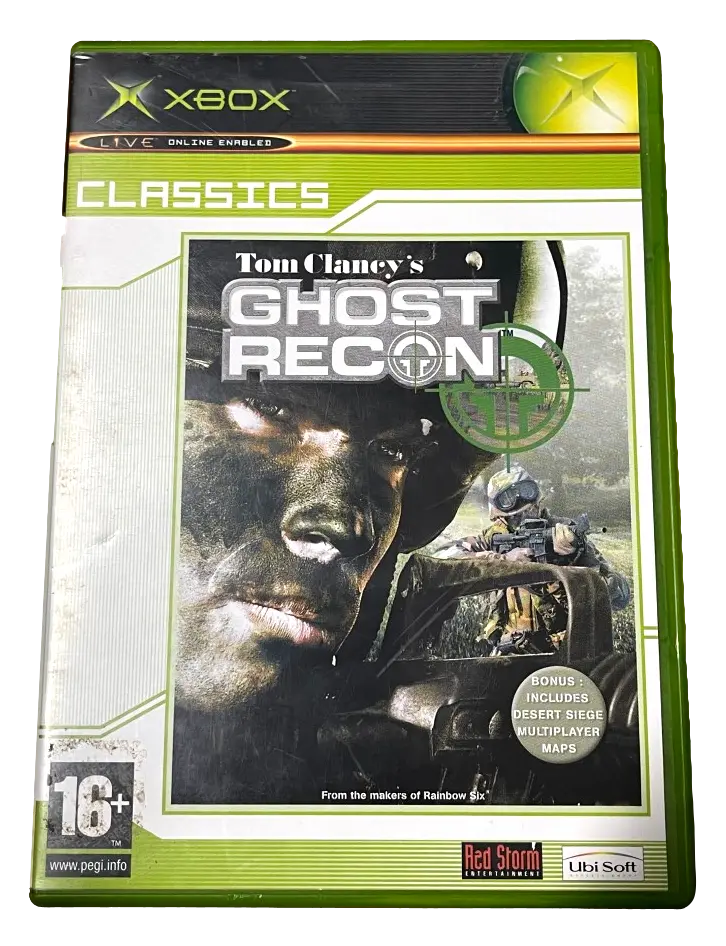 Ghost Recon Xbox (Classics) Original Pal *No Manual* (Pre-Owned) 1
