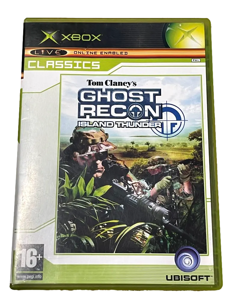 Ghost Recon Thunder Island Xbox Original (Classics) Pal *No Manual* (Preowned) 1