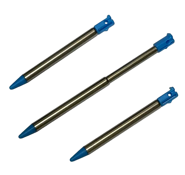 3 X Blue Retractable Nintendo Original Dsi Touch Screen Stylus Nintendo 1
