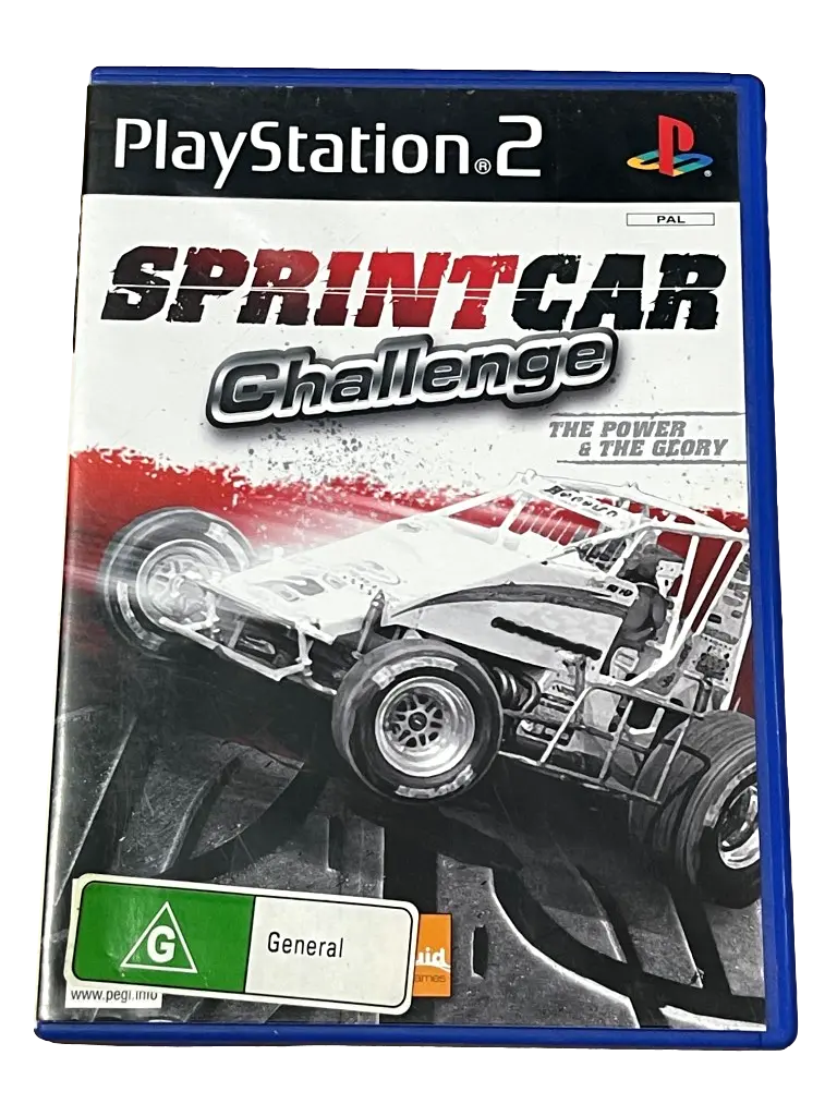 Sprint Car Challenge Ps2 Pal *Complete* (Pre-Owned) 1